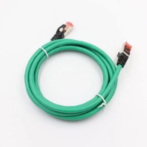 Integrity-Series Cat6 STP Shielded Round Patch Cable with Foil Protection for Industrial EMI Environments
