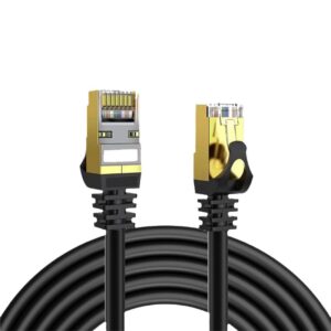 Custom-Engineered Cat8 Shielded Round Patch Cable for 40GBASE-T High-Speed Infrastructure